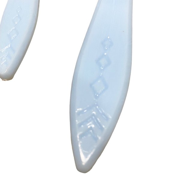 Rare Vintage Jr. Miss Plastic Blue Kid Vanity Set Original Box Brush Comb Mirror - Picture 5 of 6